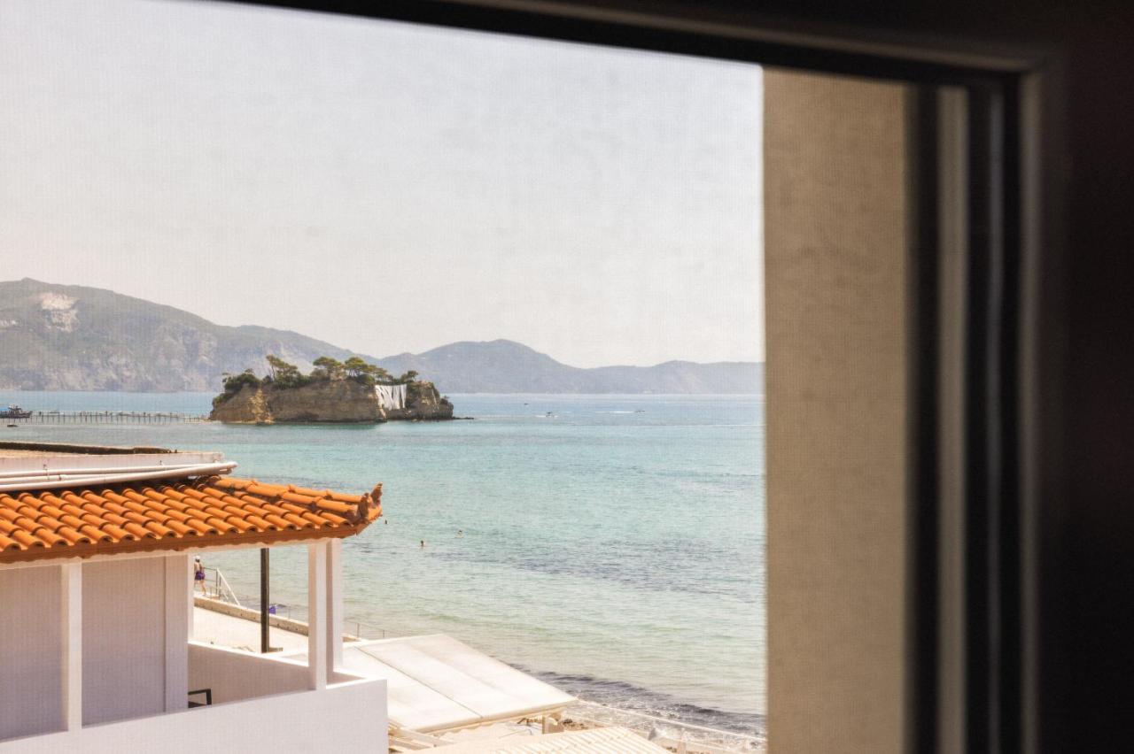 George Beachfront Apartments Lithakia  ภายนอก รูปภาพ